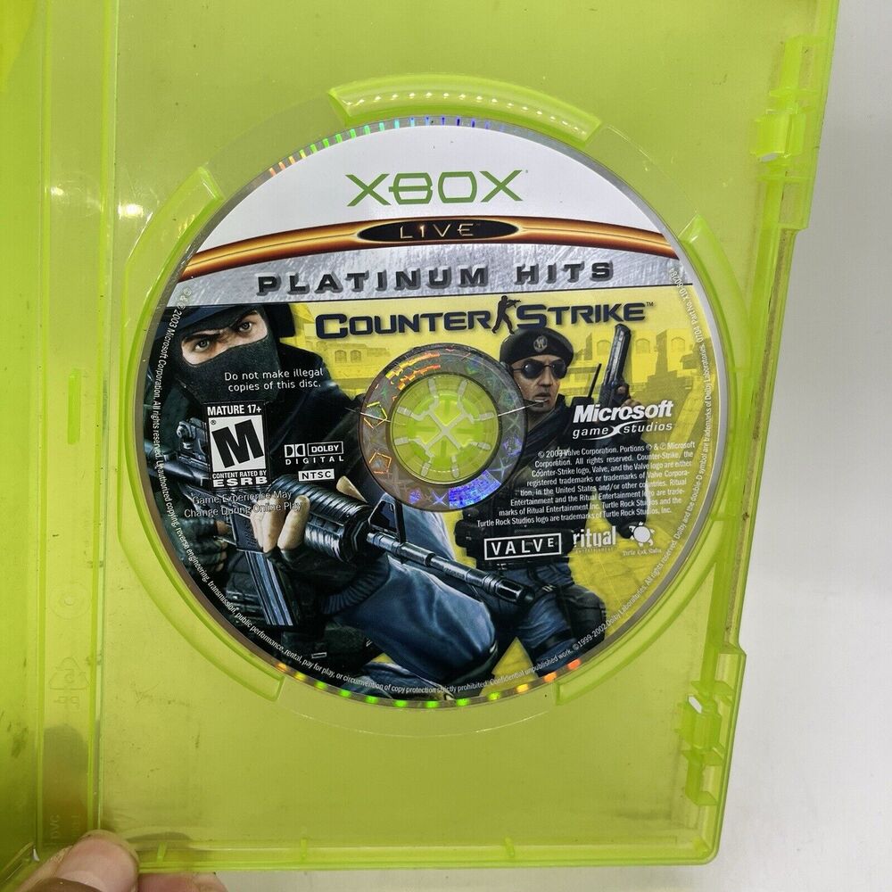 Counter-Strike (Microsoft Xbox, 2003) - Tested Working